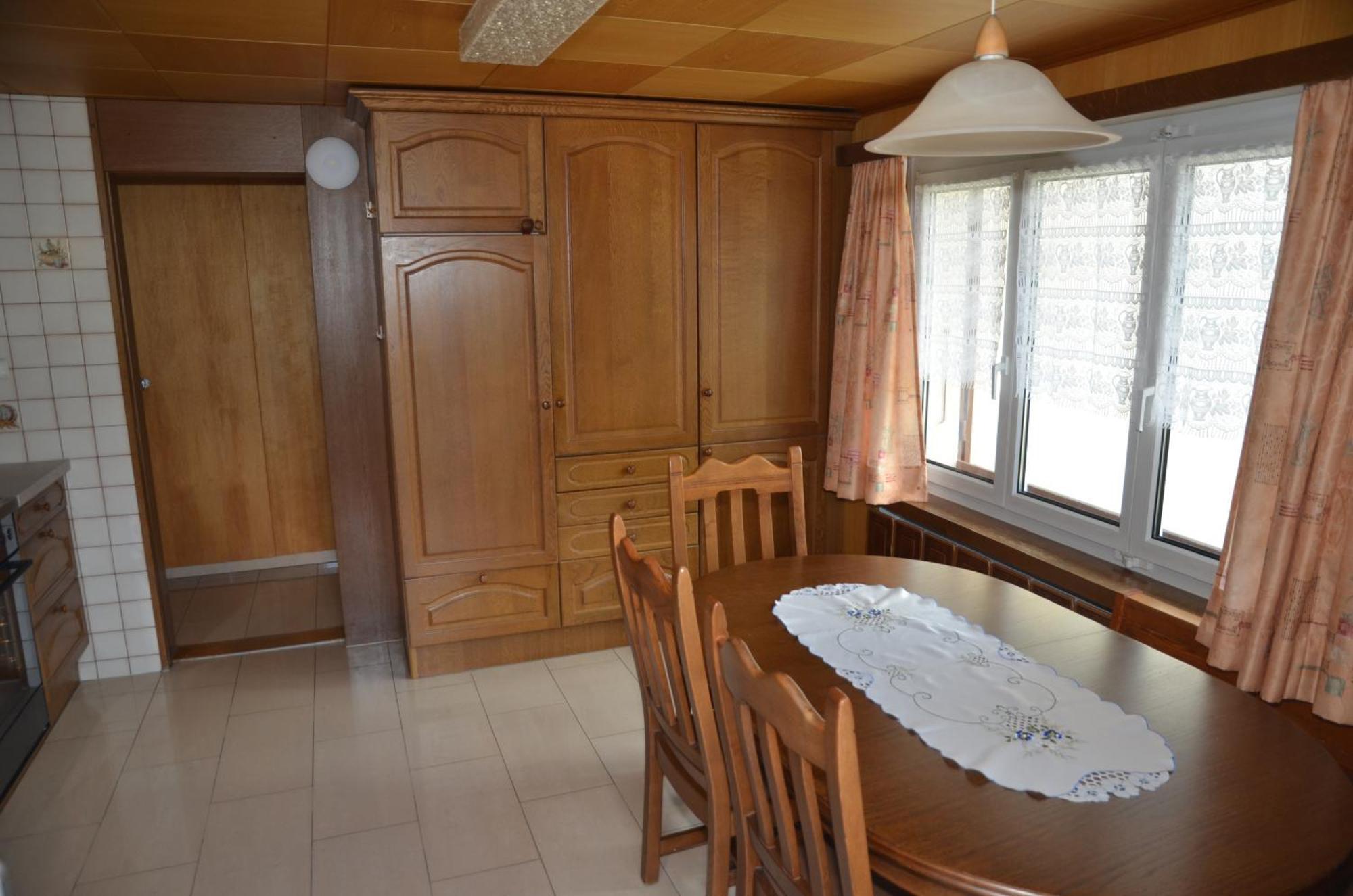 Grosse, Schoene Wohnung Im Gruenen Brig Dış mekan fotoğraf